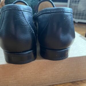 Gucci Men’s Black Leather Horsebit Loafers - Size 7.5D